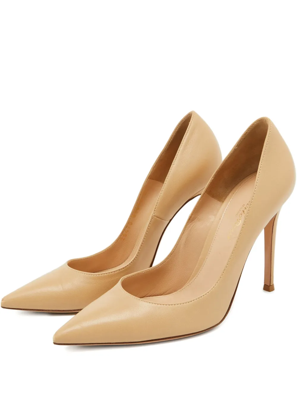 Pre-owned Gianvito Rossi Pointed-toe Heeled Pumps