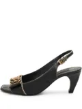 Louis Vuitton Pre-Owned 65mm Insider logo-embellished sandals - Black
