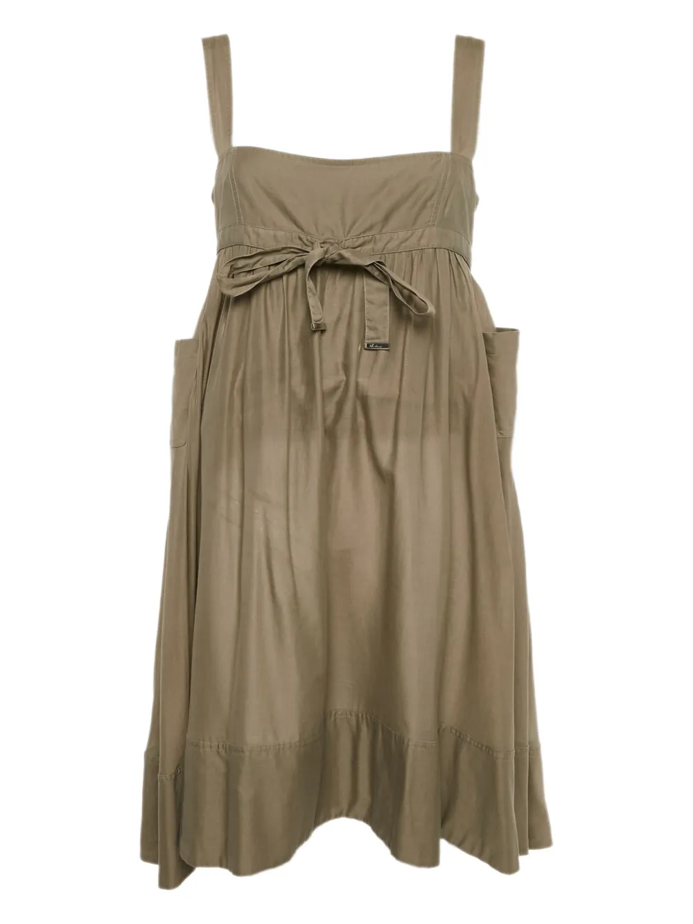 Burberry Pre-Owned sleeveless belted dress | Image 1