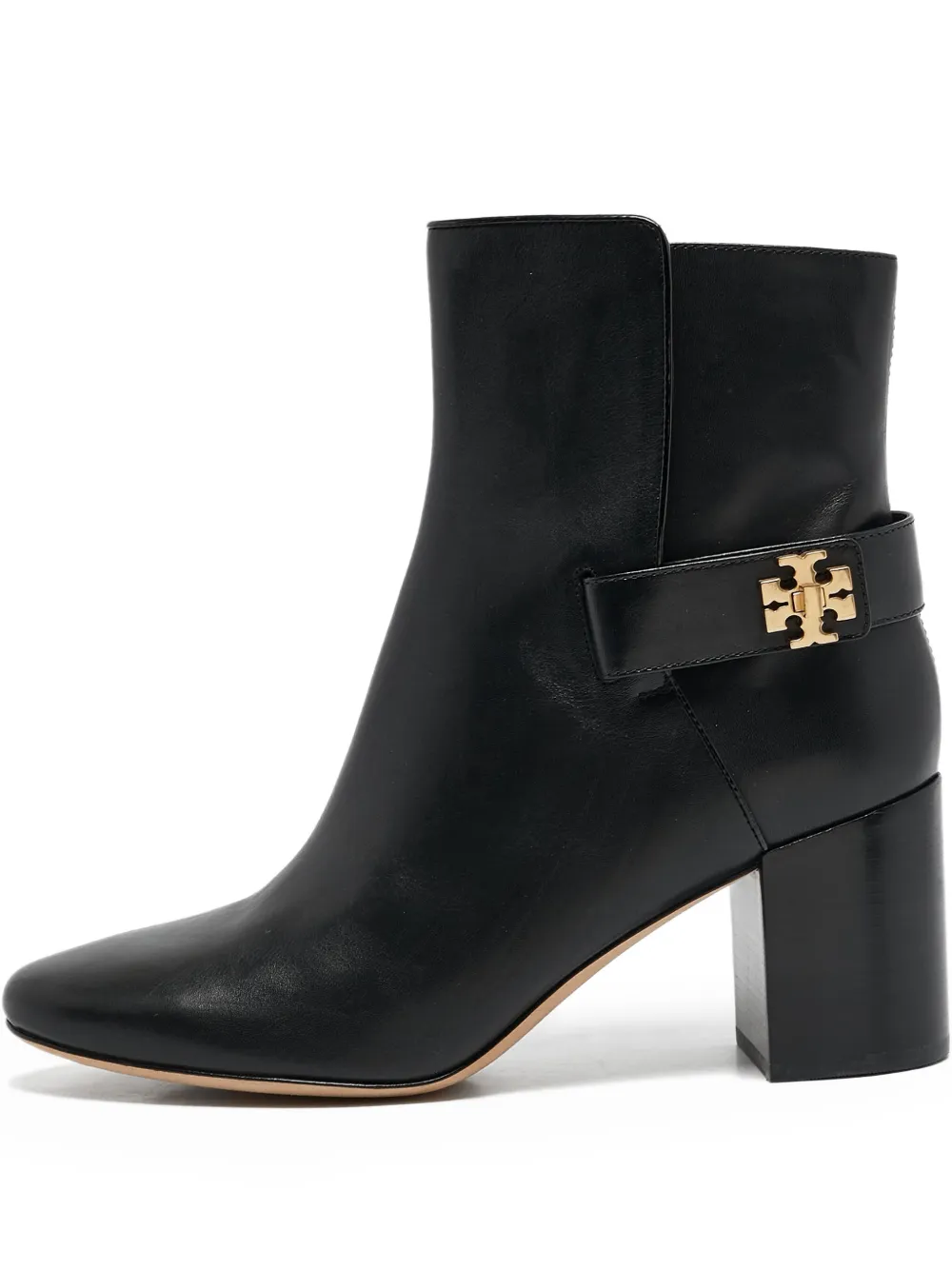 Tory Burch 75mm pre-owned block-heeled ankle boots | Black | Image 1