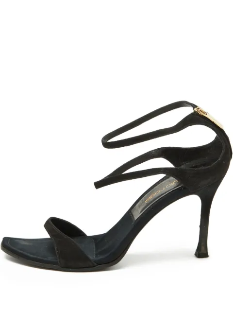 Sergio Rossi Vintage pre-owned 85mm strappy sandals