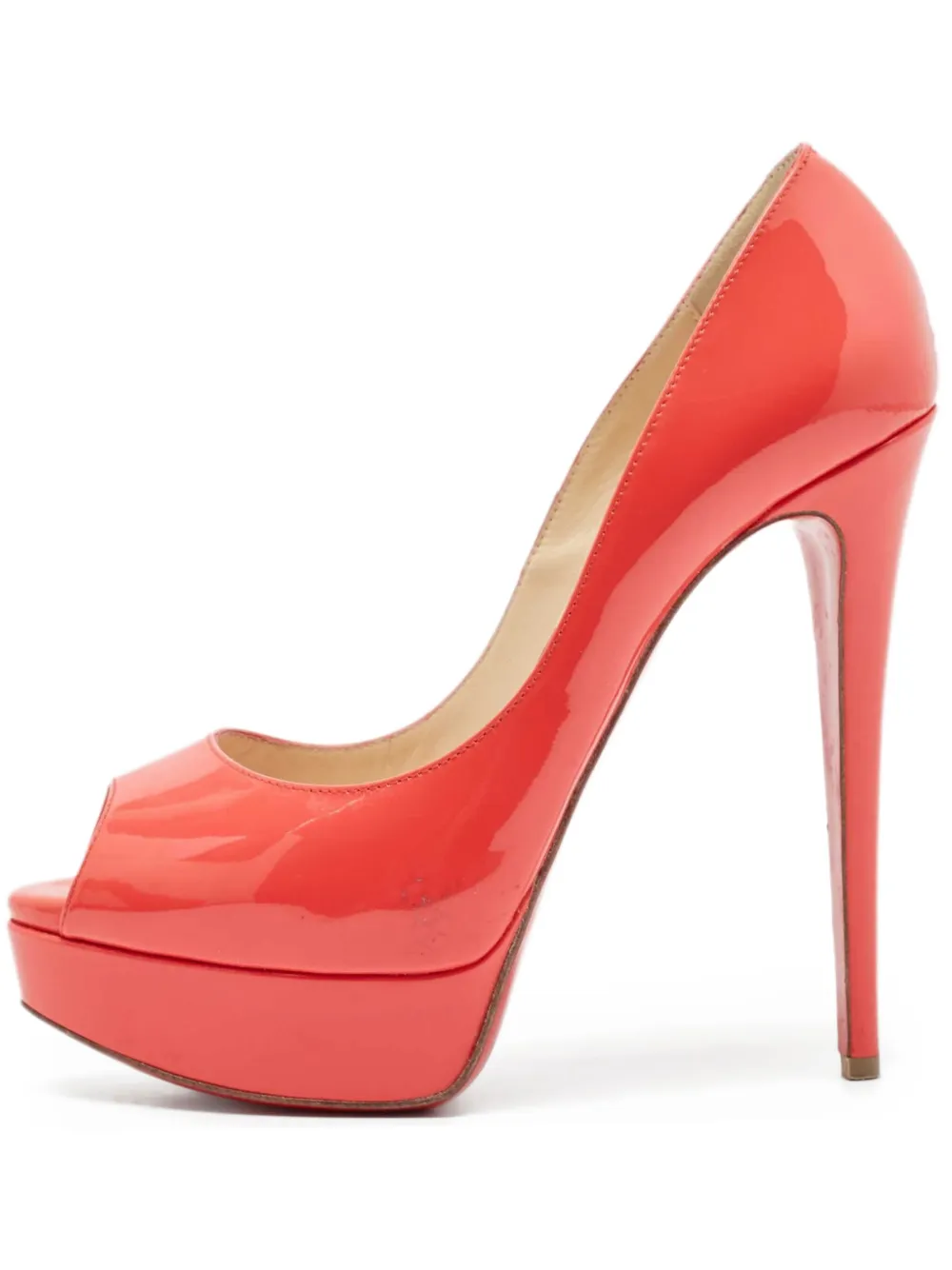 Pre-owned Christian Louboutin Patent-finish Pumps