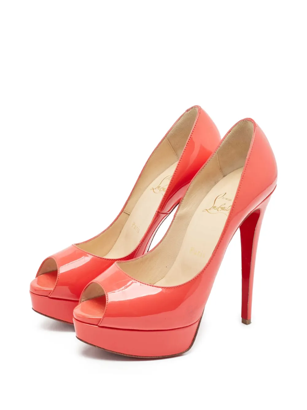 Christian Louboutin Pre-Owned patent-finish pumps | Image 2