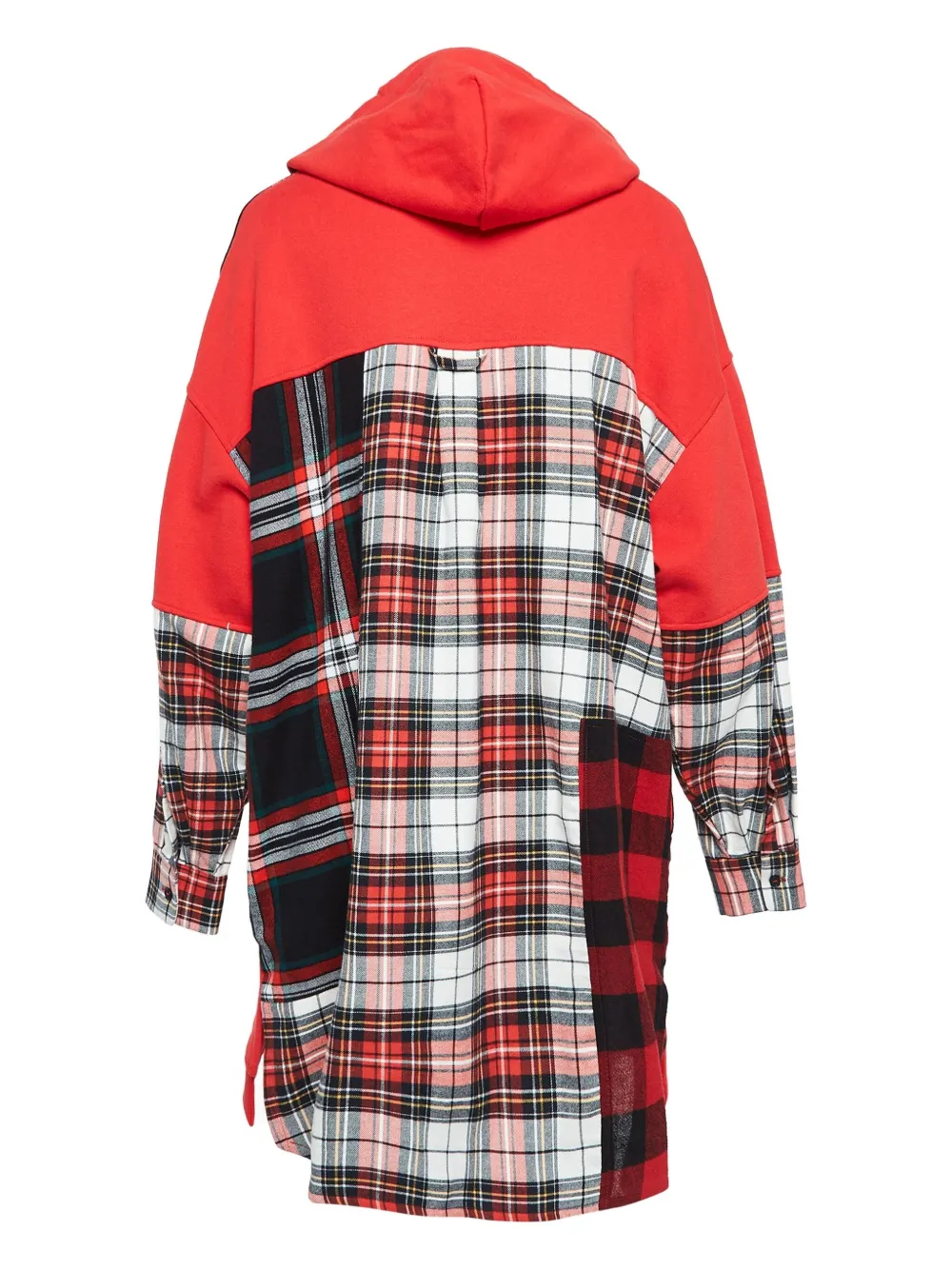 Alexander McQueen Pre-Owned Katoenen jurk met capuchon - Rood