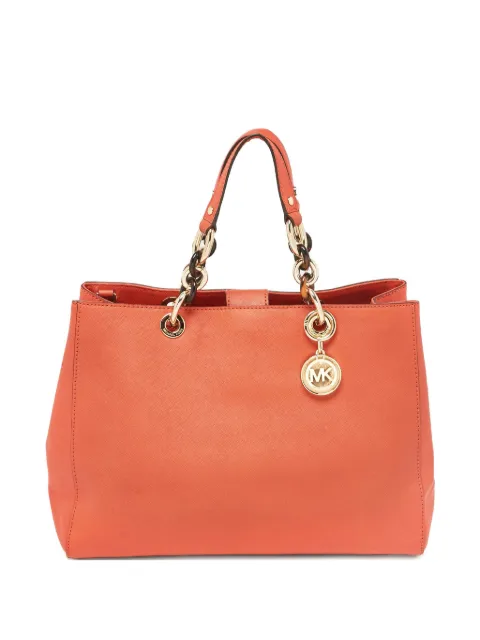 Michael Kors leather tote bag