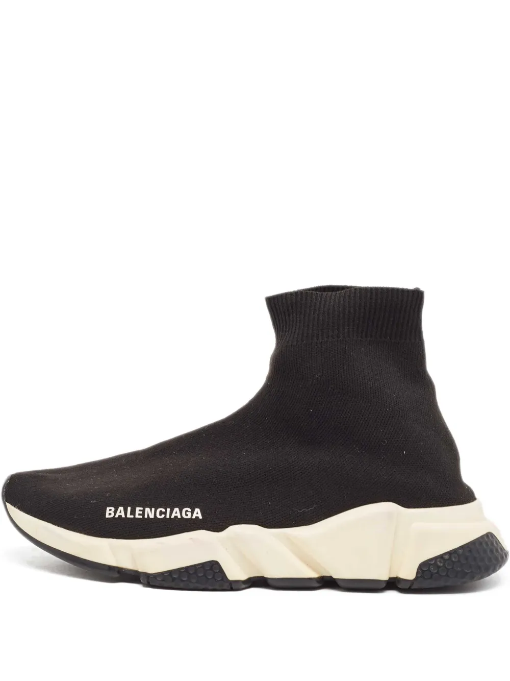 Balenciaga Pre-Owned sock knit sneakers | Black | Image 1