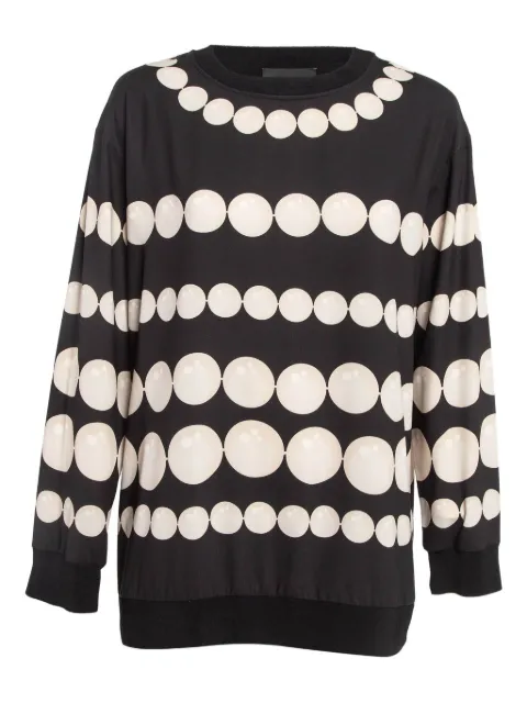 Moschino Pre-Owned pearl-print T-shirt