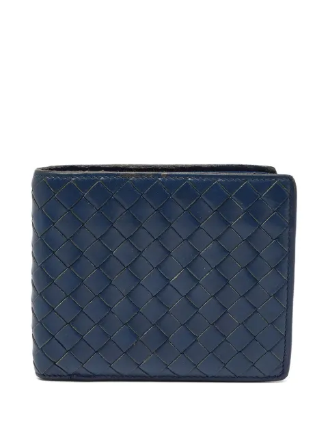 Bottega Veneta Pre-Owned leather woven wallet
