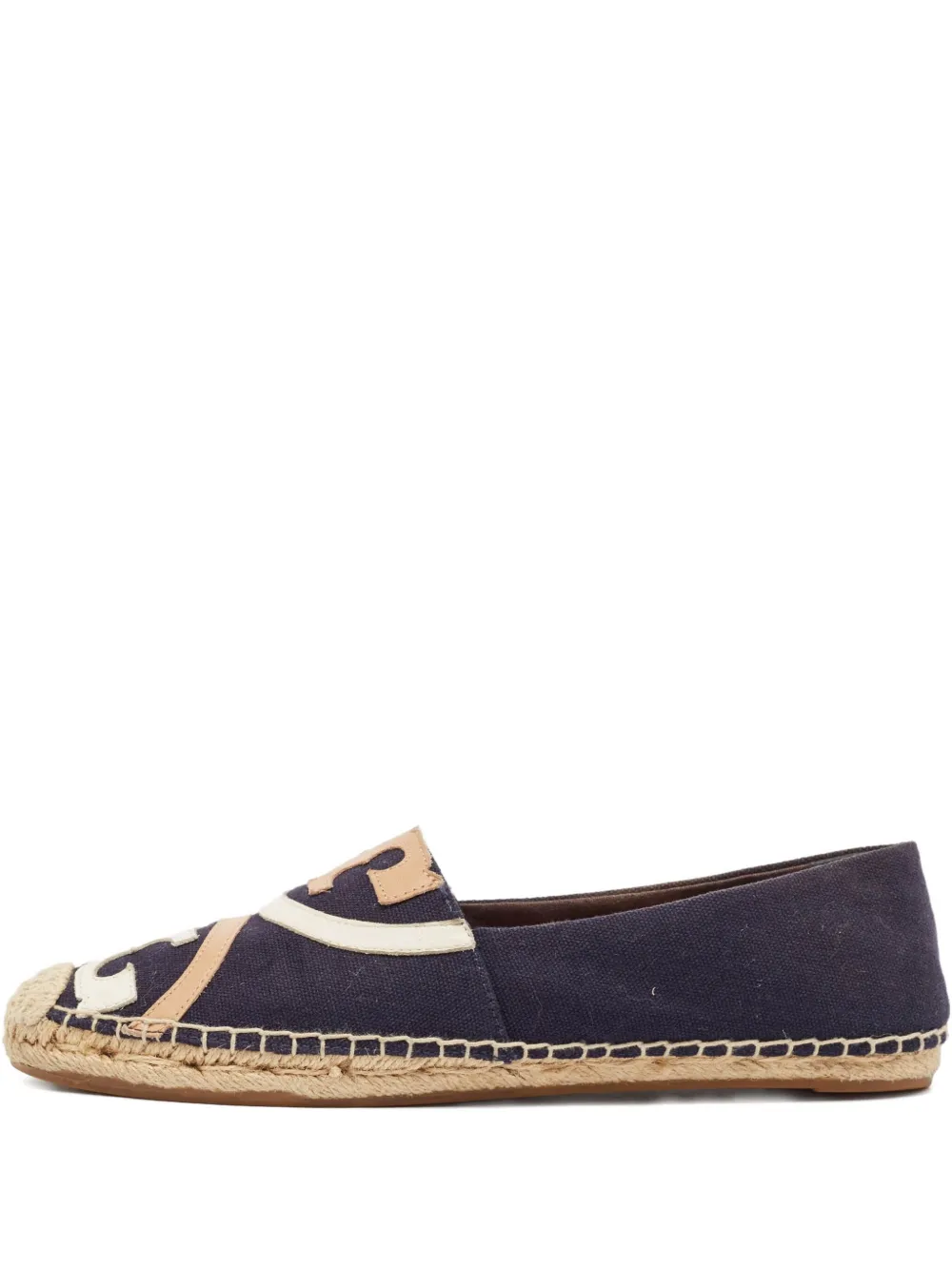Tory Burch Pre-owned Espadrilles mit Logo - Blau