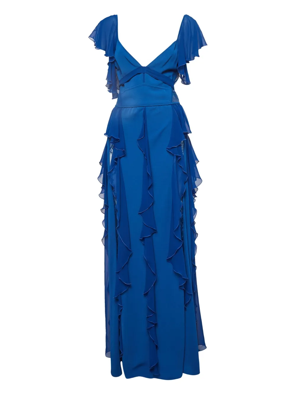 Elie Saab 2024 georgette dress | Blue | Image 1