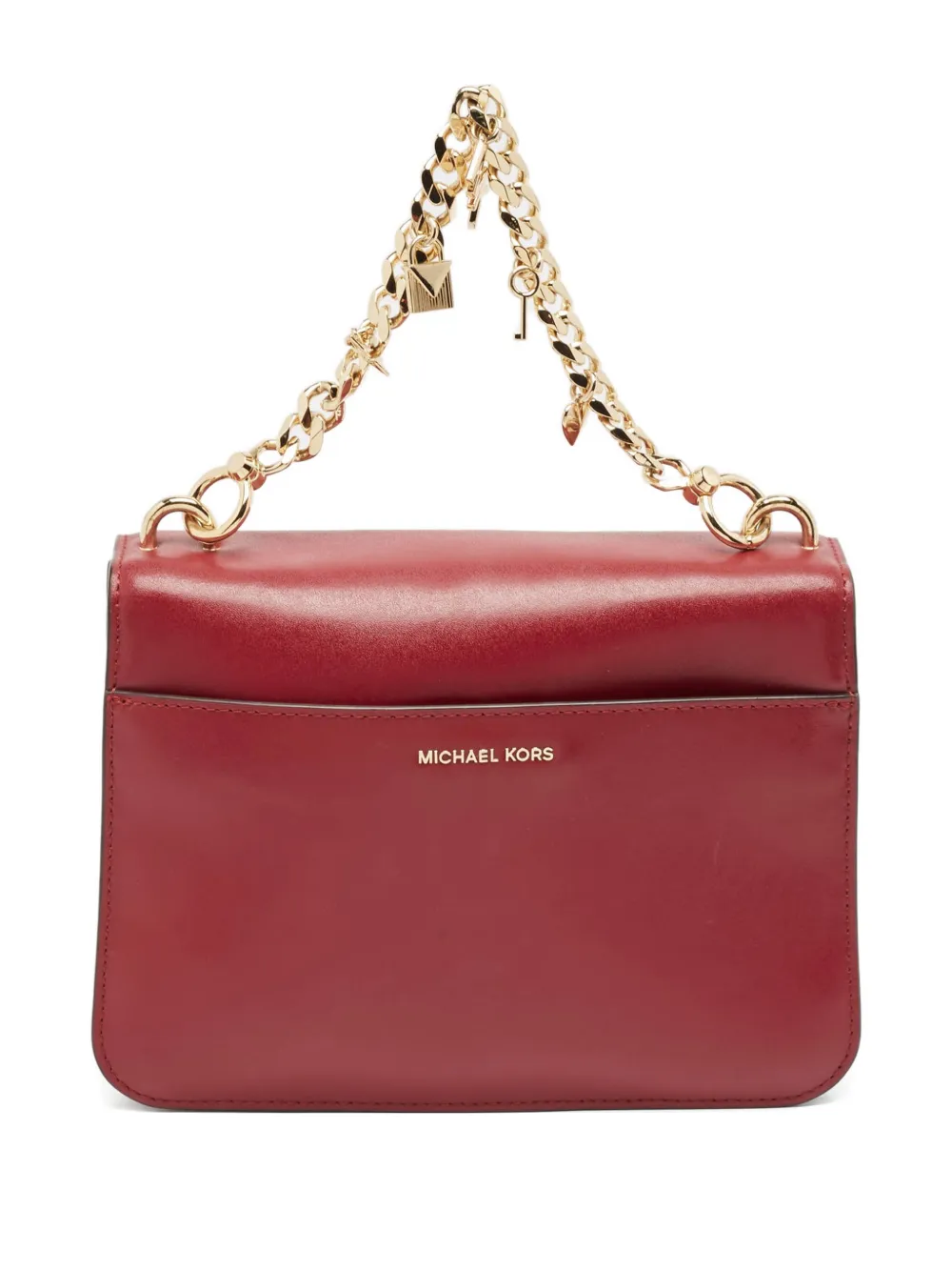 Michael Kors Vintage leather shoulder bag - Rosso