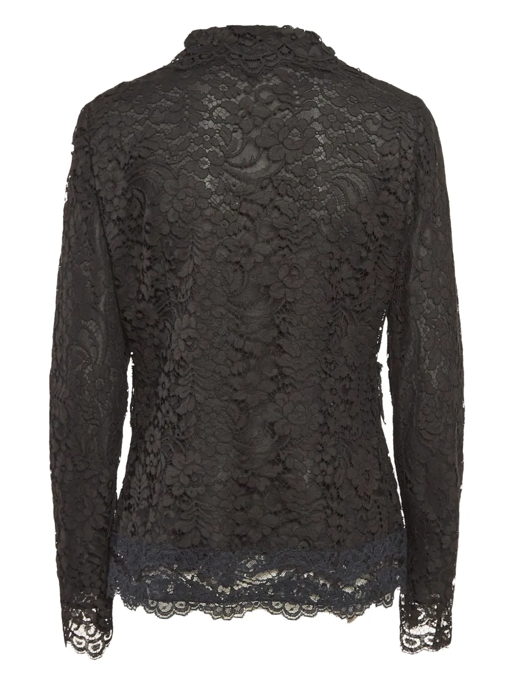Dolce & Gabbana Pre-Owned chamarra con encaje floral | Image 2