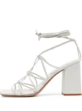 Gianvito Rossi pre-owned 95mm Minas block-heel sandals - White