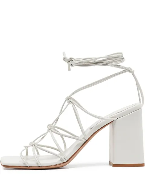 Gianvito Rossi pre-owned 95mm Minas block-heel sandals