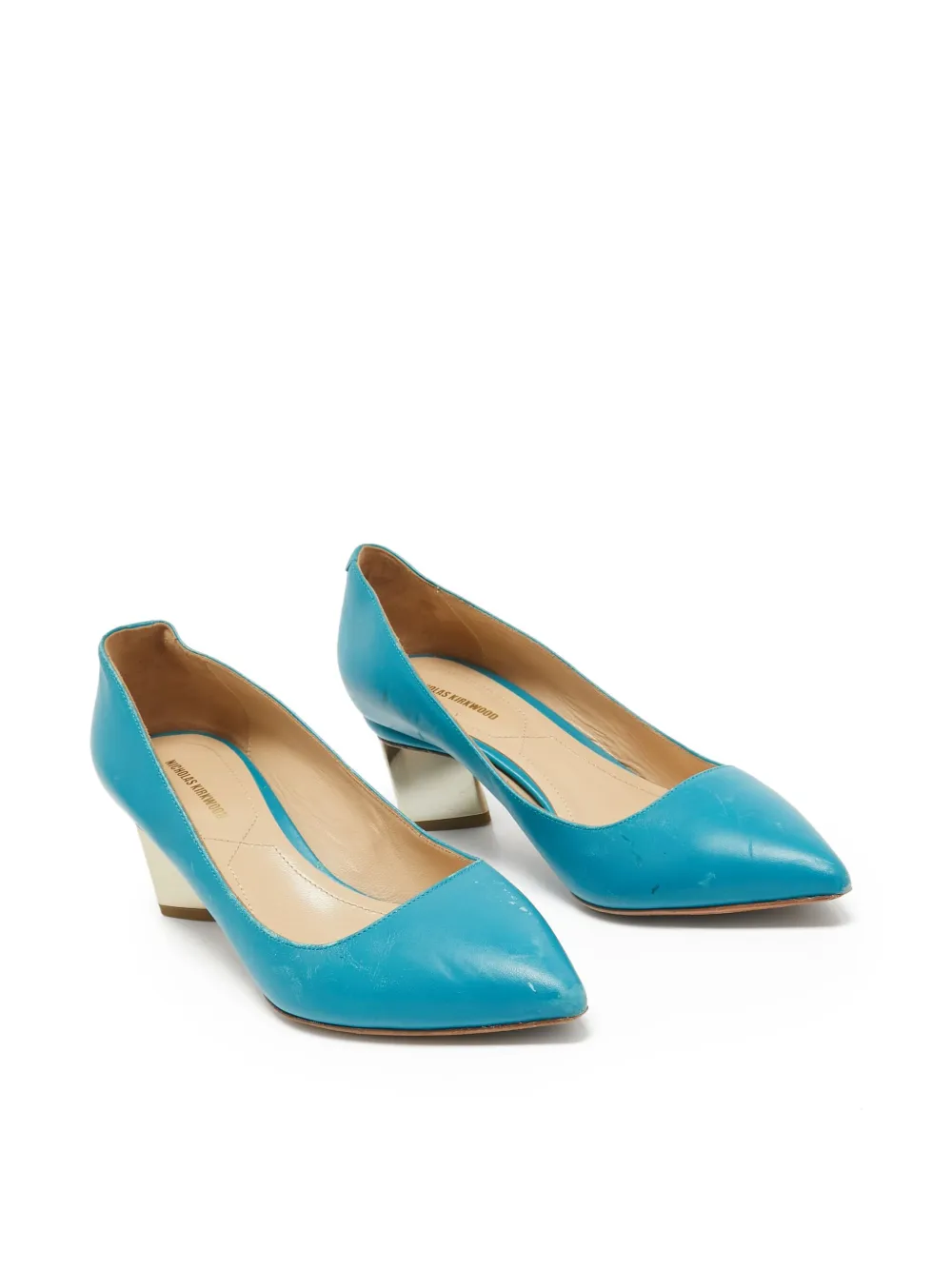 Nicholas Kirkwood leather heeled pumps | Image 2