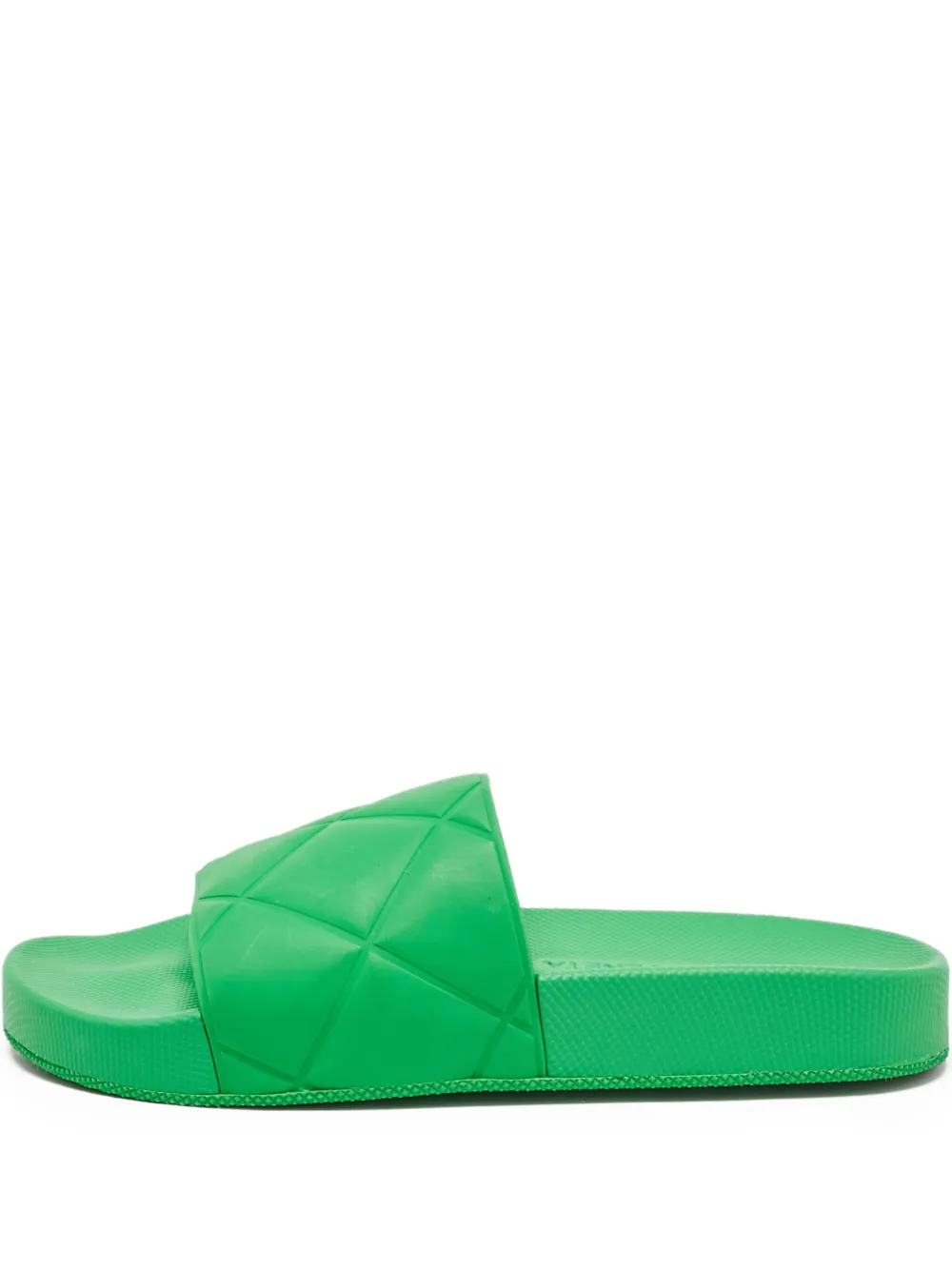 Pre-owned Bottega Veneta Diamond-pattern Slides