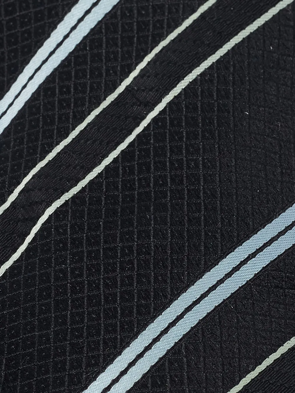 Emporio Armani Pre-Owned striped silk tie | Image 2
