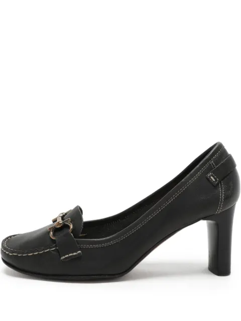 Ferragamo Pre-Owned حذاء 'غانشيني' بكعب 70 ملم