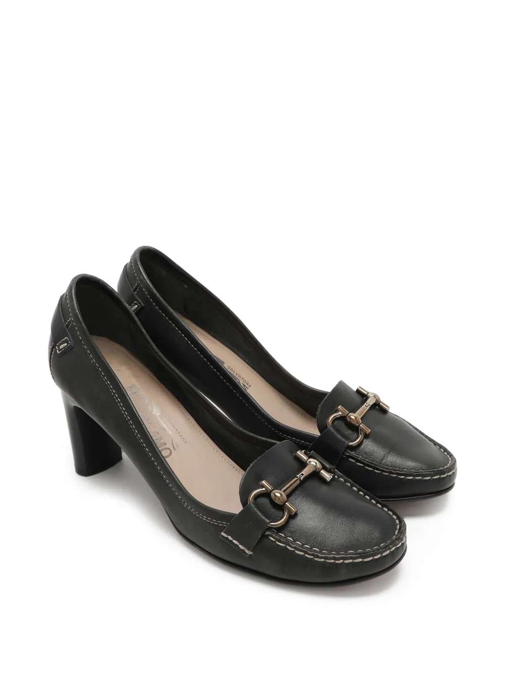 Ferragamo Pre-Owned 70mm Gancini pumps | Image 2