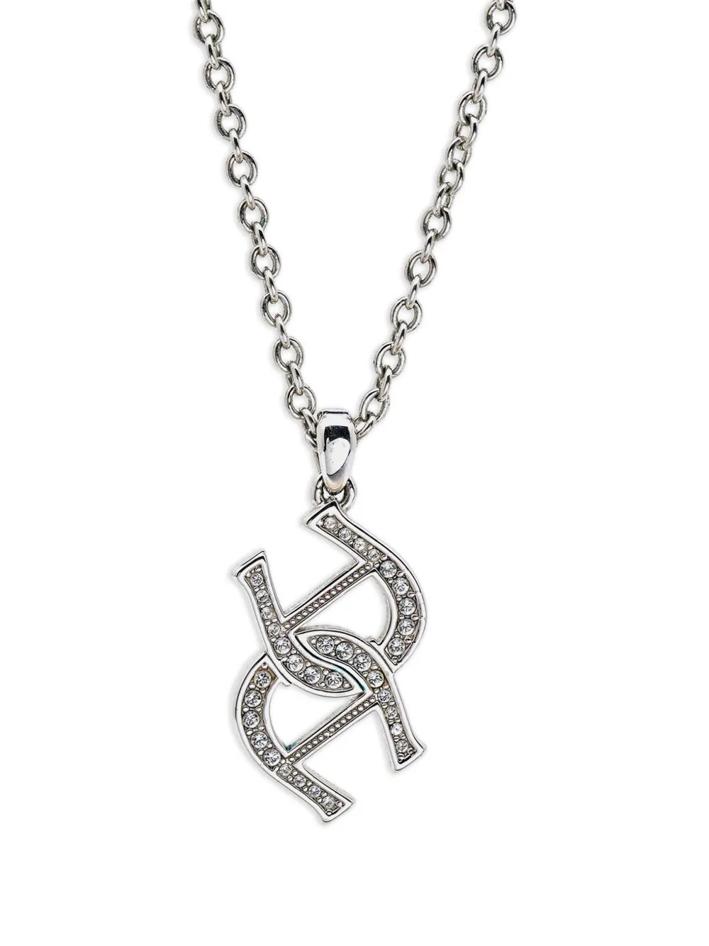 Aigner Vintage 2024 pre-owned crystal horseshoe necklace | Image 2