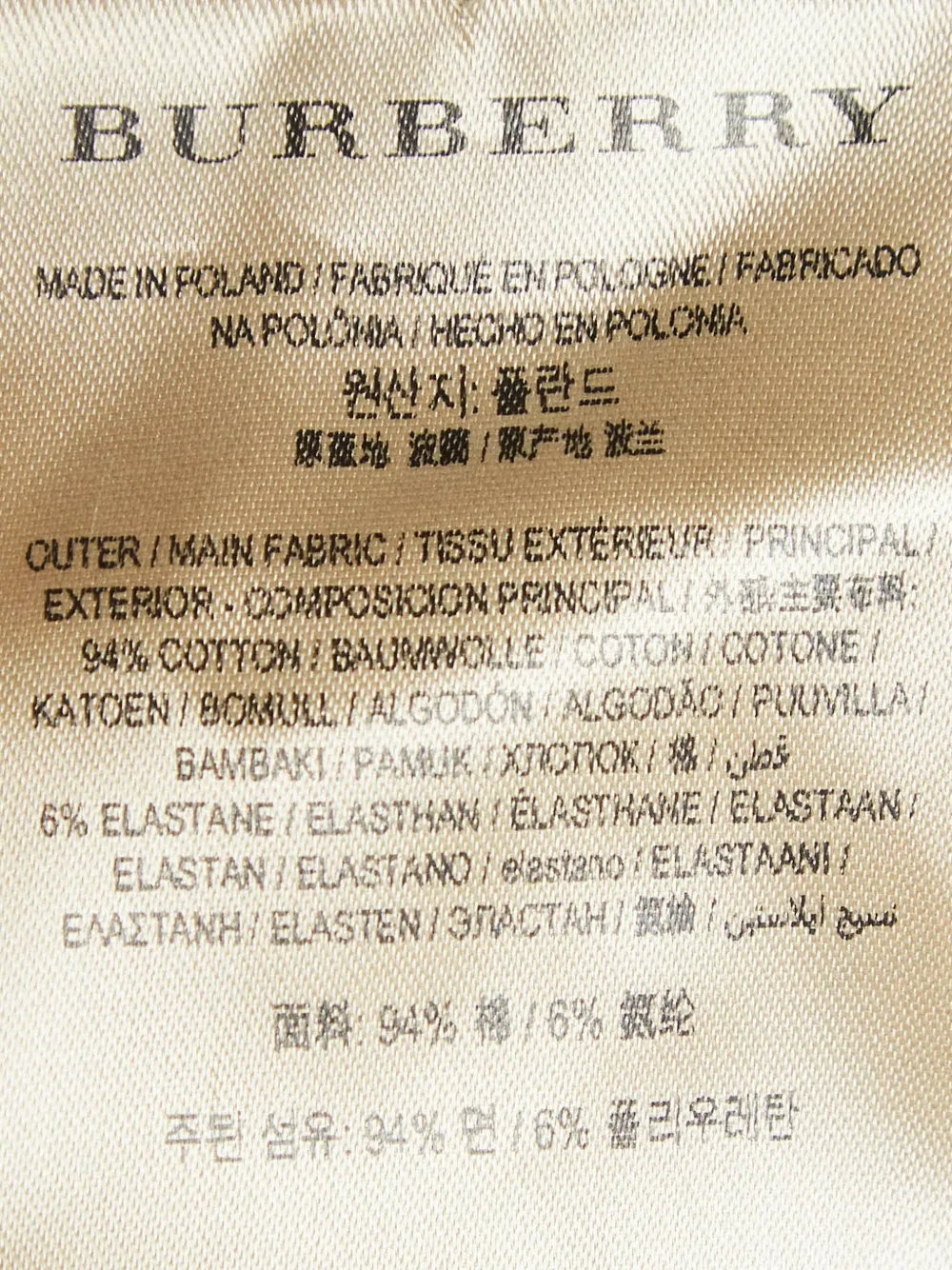 BURBERRY Pre-owned Abstract Print Tie-neck Shirt In Blue