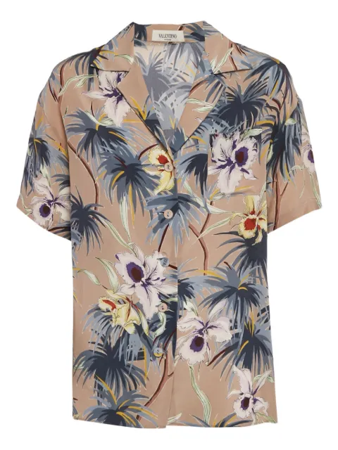 Valentino Garavani Pre-Owned 2024 floral tropical shirt
