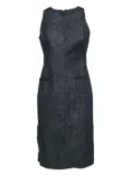 Kenzo Pre-Owned denim midi dress - Blue