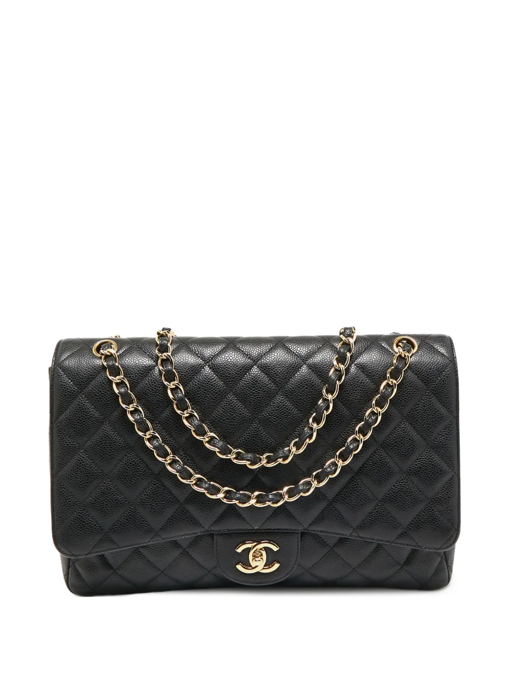 Pre-owned Chanel 2011 Maxi Double Flap Shoulder Bag