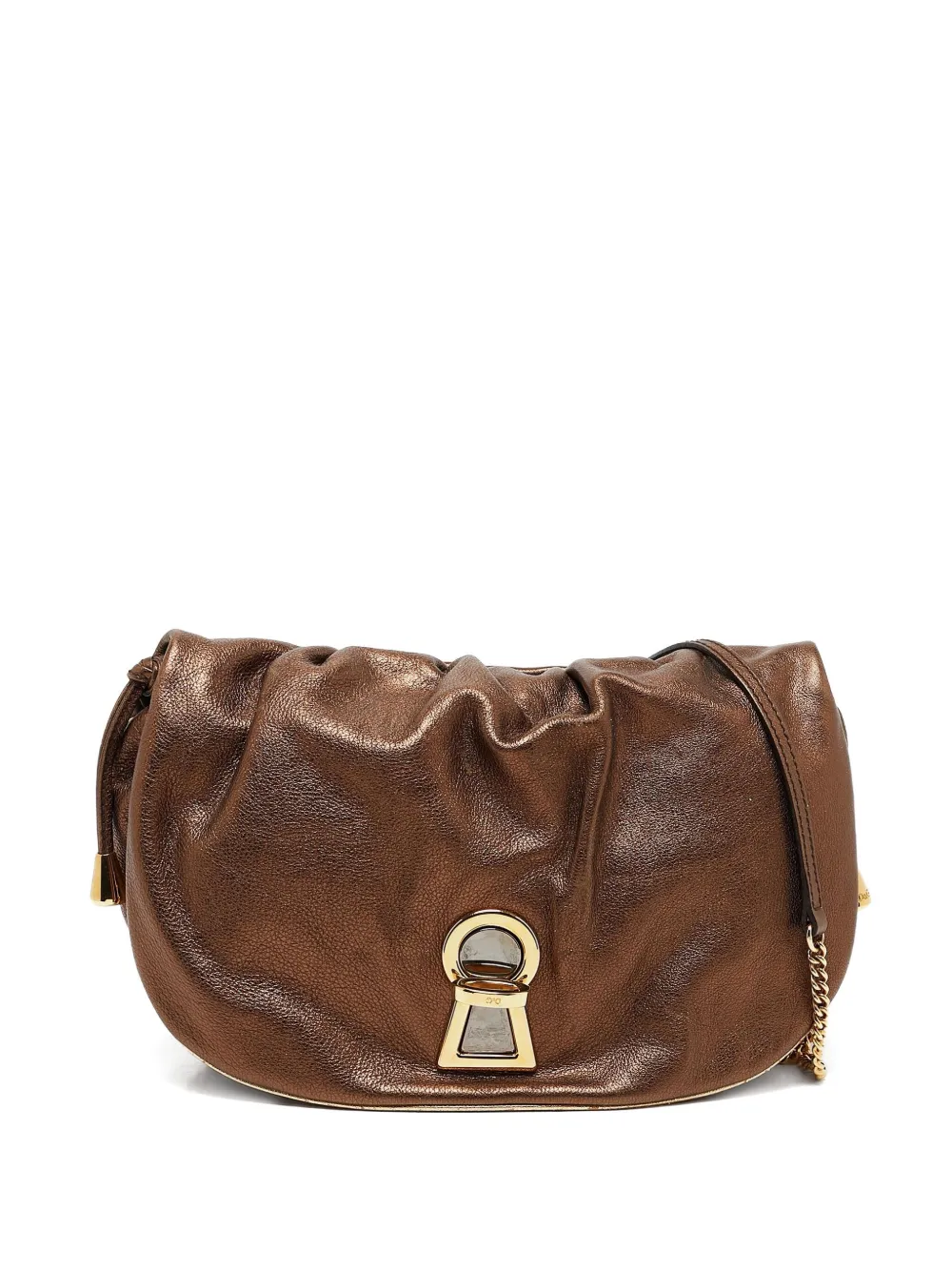 D&G Vintage leather shoulder bag | Brown | Image 1
