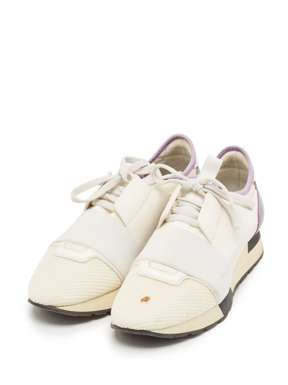 Balenciaga Pre-Owned Leren sneakers - Wit