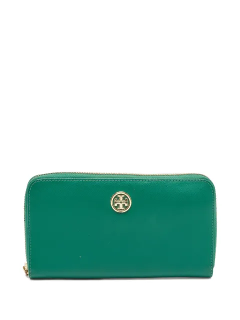 Tory Burch leather zip wallet