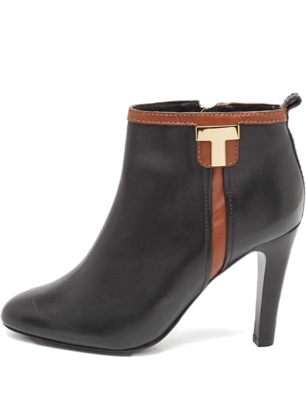 Tory Burch Stiefeletten mit Double T 85mm - Schwarz