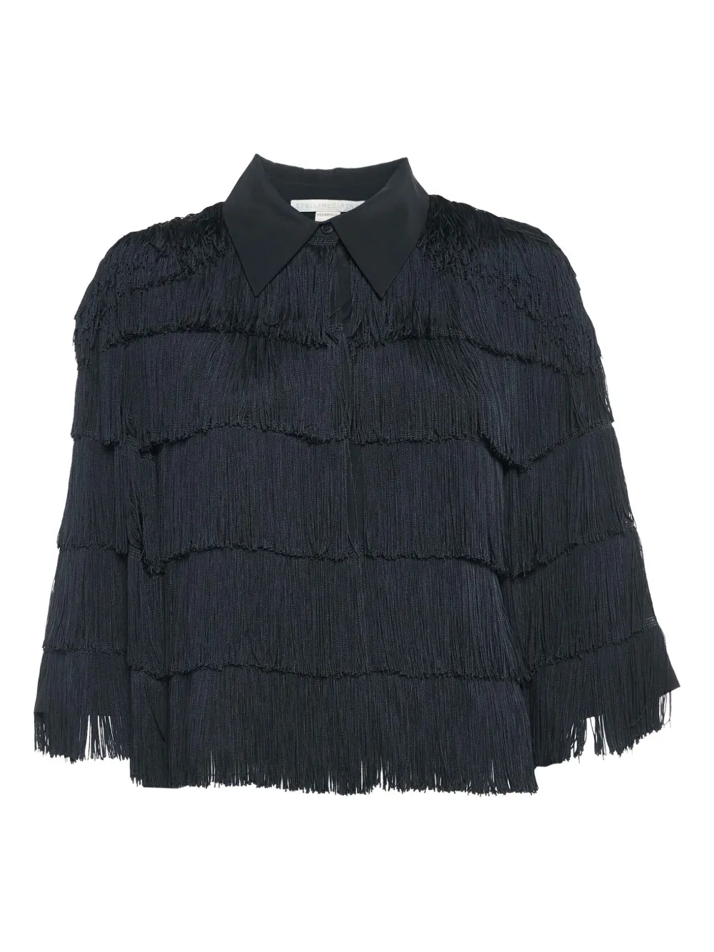 Stella McCartney Pre-Owned tassel-detail shirt | Black | Image 1
