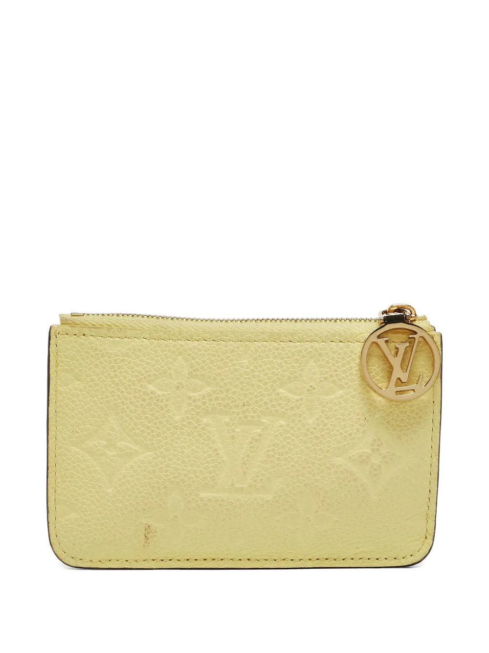 Louis Vuitton Pre-Owned Romy カードケース - イエロー Louis Vuitton Pre-Owned Romy カードケース - イエロー