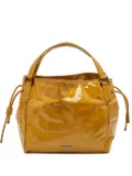 Burberry Pre-Owned Bilmore patent-leather tote bag - Yellow