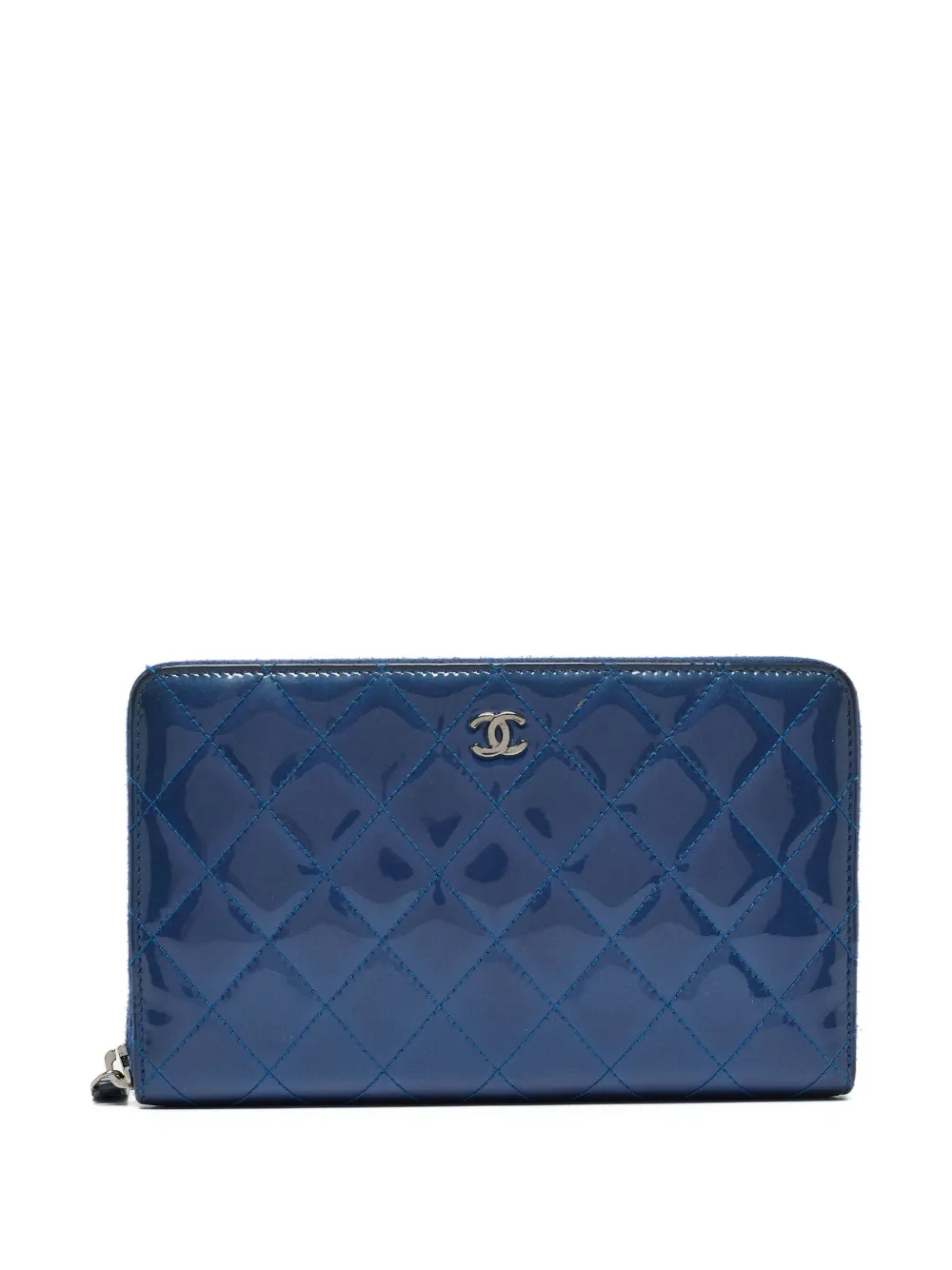 CHANEL Pre-Owned ココマーク財布 - ブルー CHANEL Pre-Owned ココマーク財布 - ブルー