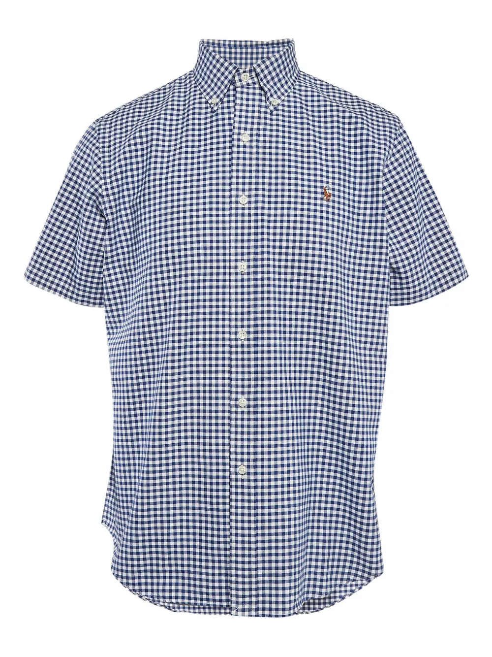 Polo Ralph Lauren Vintage gingham-patterned cotton shirt | Blue | Image 1