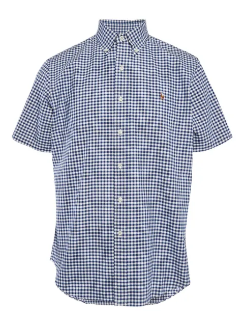 Polo Ralph Lauren Vintage camisa de algodón con motivo de cuadros gingham