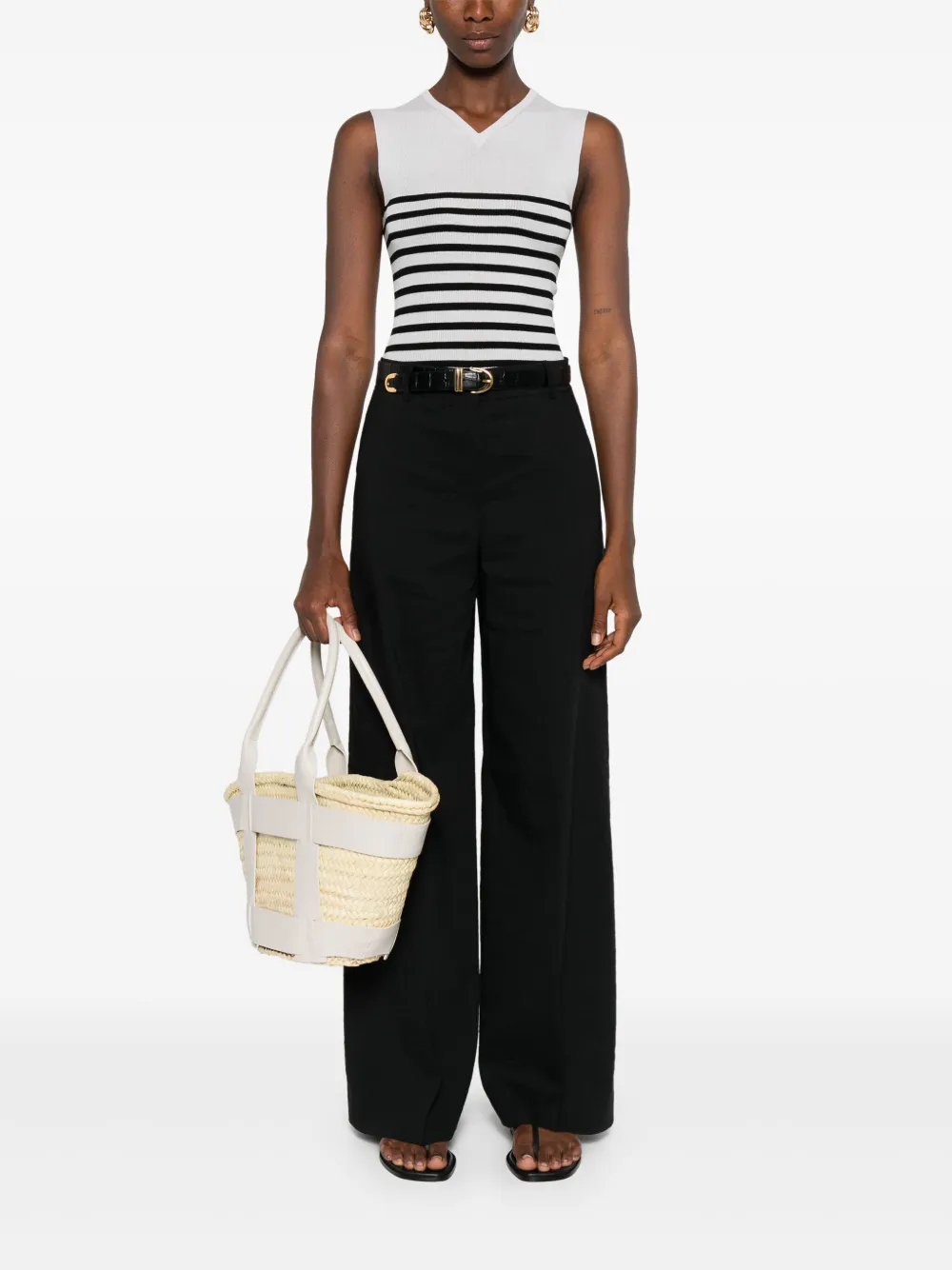 Theory Hose mit weitem Bein | Marlenehosen | Image 2
