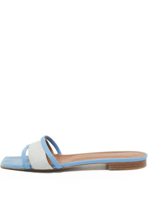 Malone Souliers pre-owned Demi two-band flat sandals
