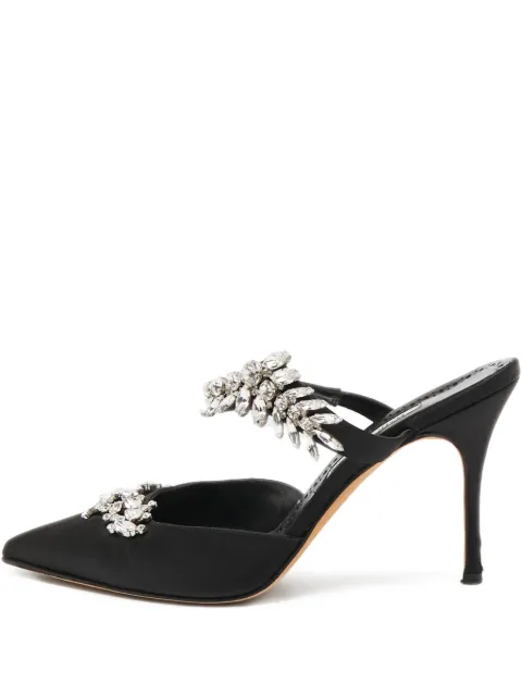 Manolo Blahnik mules de archivo con tacón de 100mm
