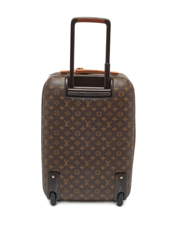 ルイヴィトン モノグラム ペガス　スーツケース ブラウン Louis Vuitton Pre-Owned モノグラム ペガス 55 スーツケース