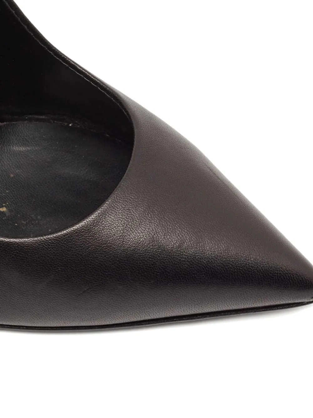 Pre-owned Giuseppe Zanotti Vintage Leather Zip Heeled Pumps In Black