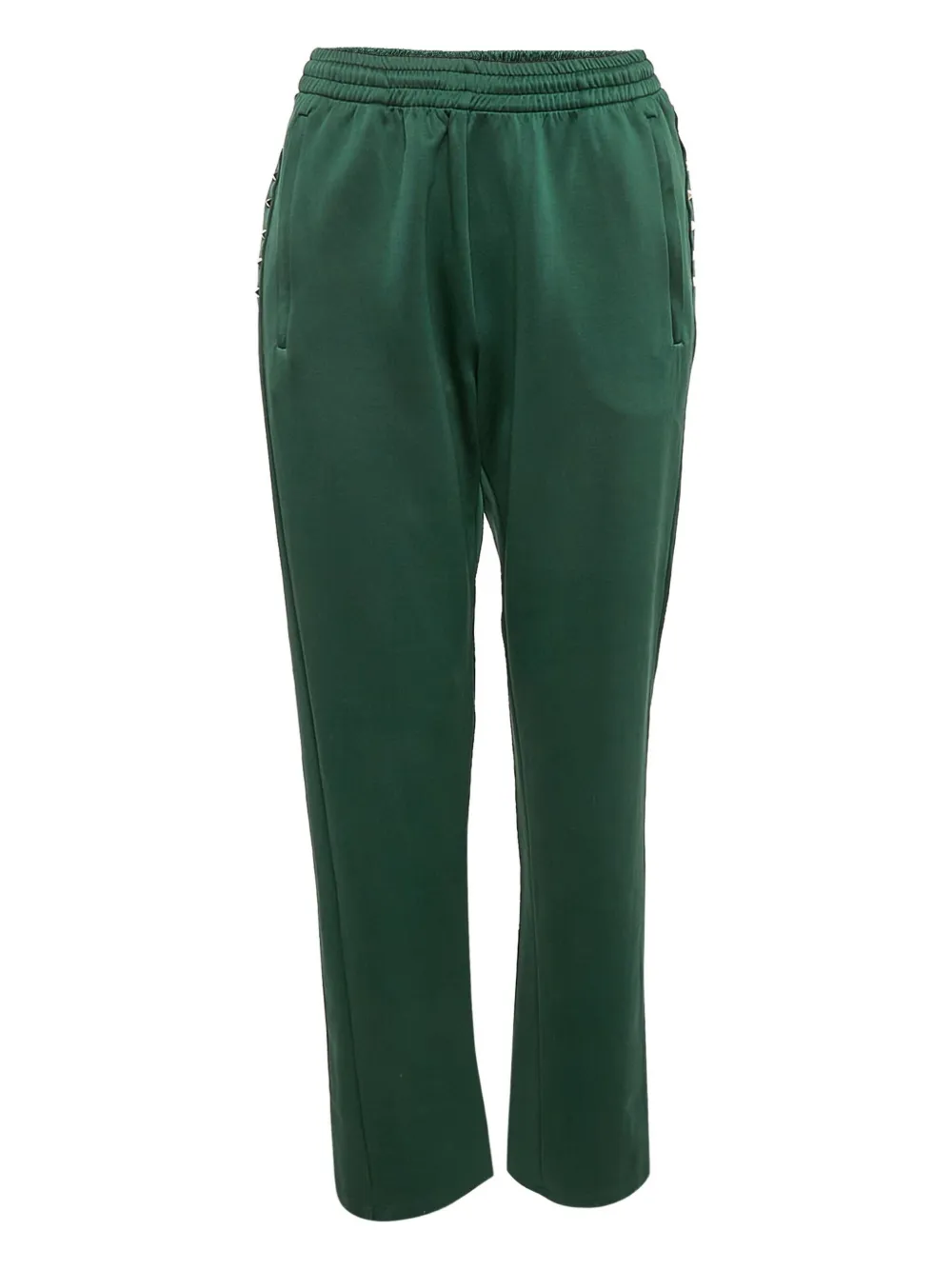Rockstud-embellished track pants