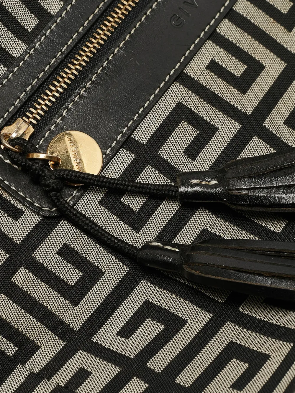 Pre-owned Givenchy Monogram-canvas Tote Bag