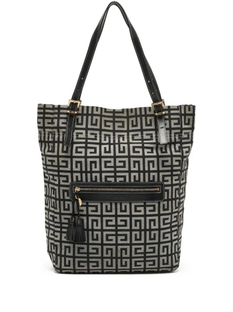 Givenchy Pre-Owned monogram-canvas tote bag