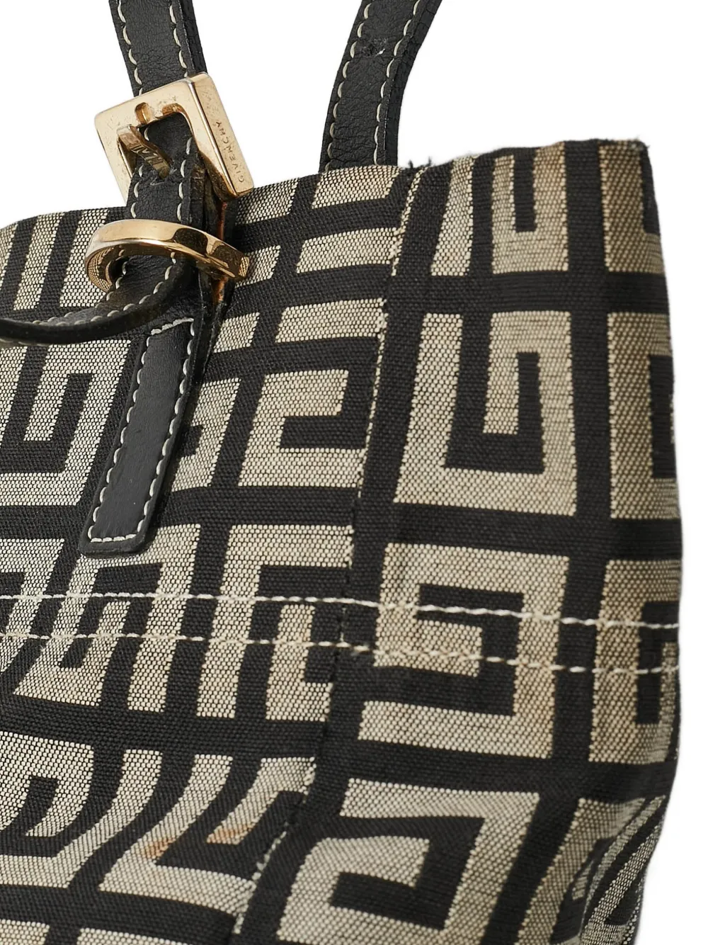 Pre-owned Givenchy Monogram-canvas Tote Bag