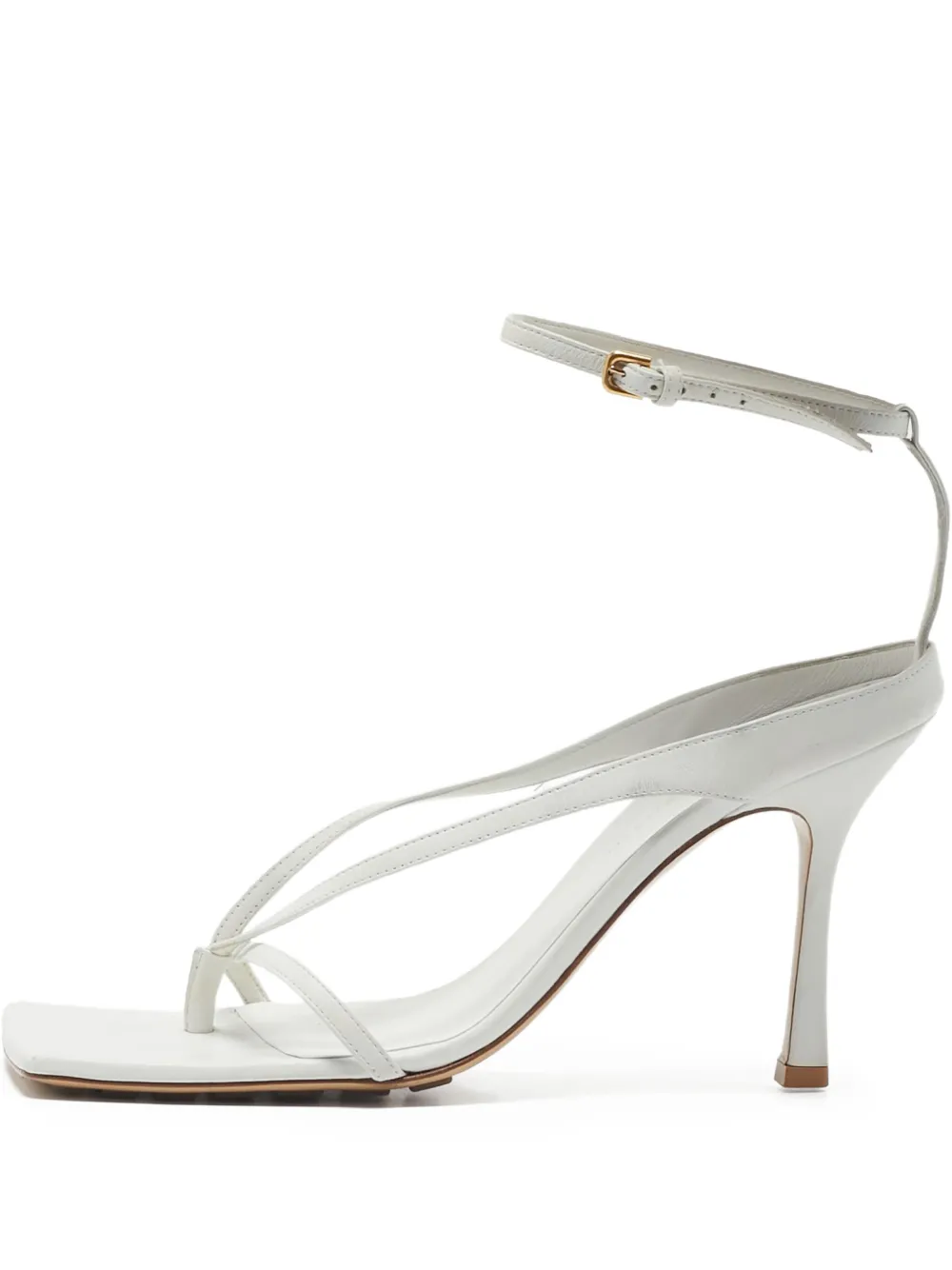 Bottega Veneta Pre-Owned 100mm Stretch Strap sandals | White | Image 1