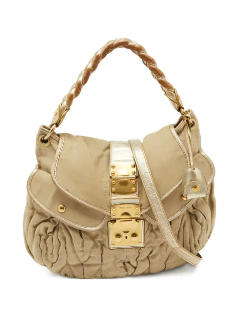 Miu Miu Pre-Owned Coffer shoulder bag 