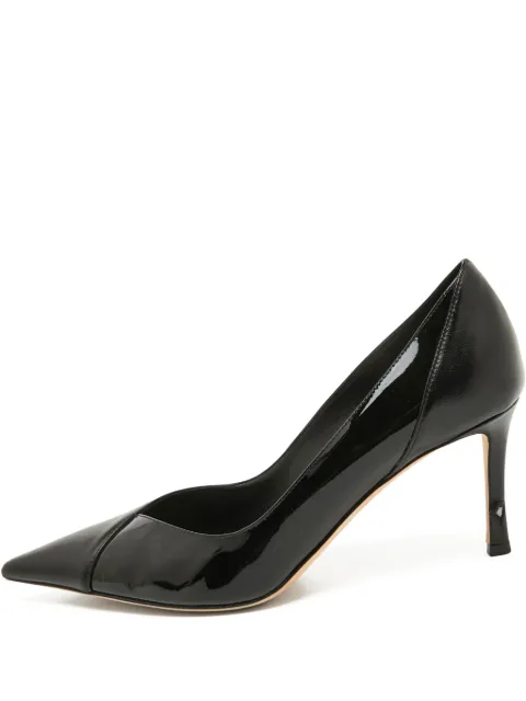 Jimmy Choo Pre-Owned zapatillas de charol con tacón de 75mm